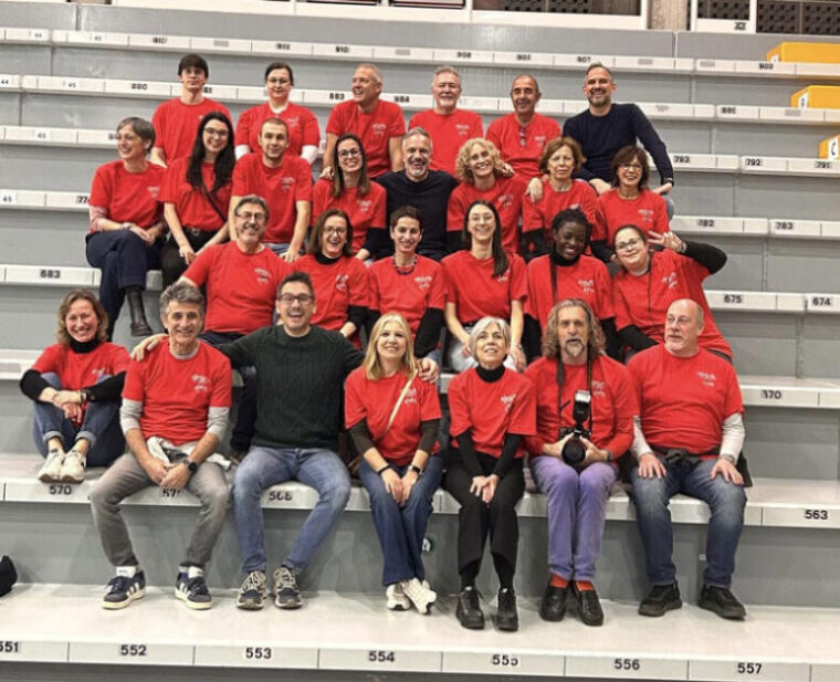 foto di gruppo con i soci attivi dell'ortodimarco